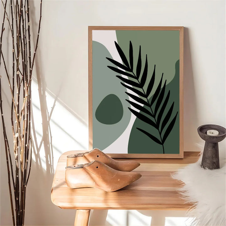 Verdant Forms Modern Botanical