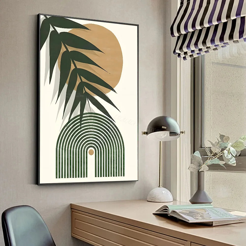 Verdant Muse Abstract