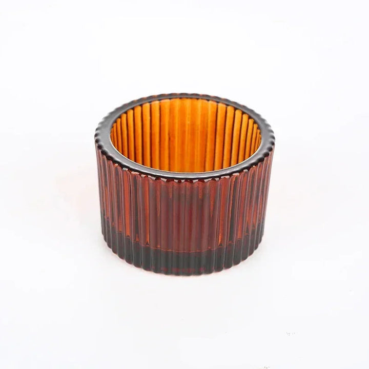 Tinted Ribbed Votives