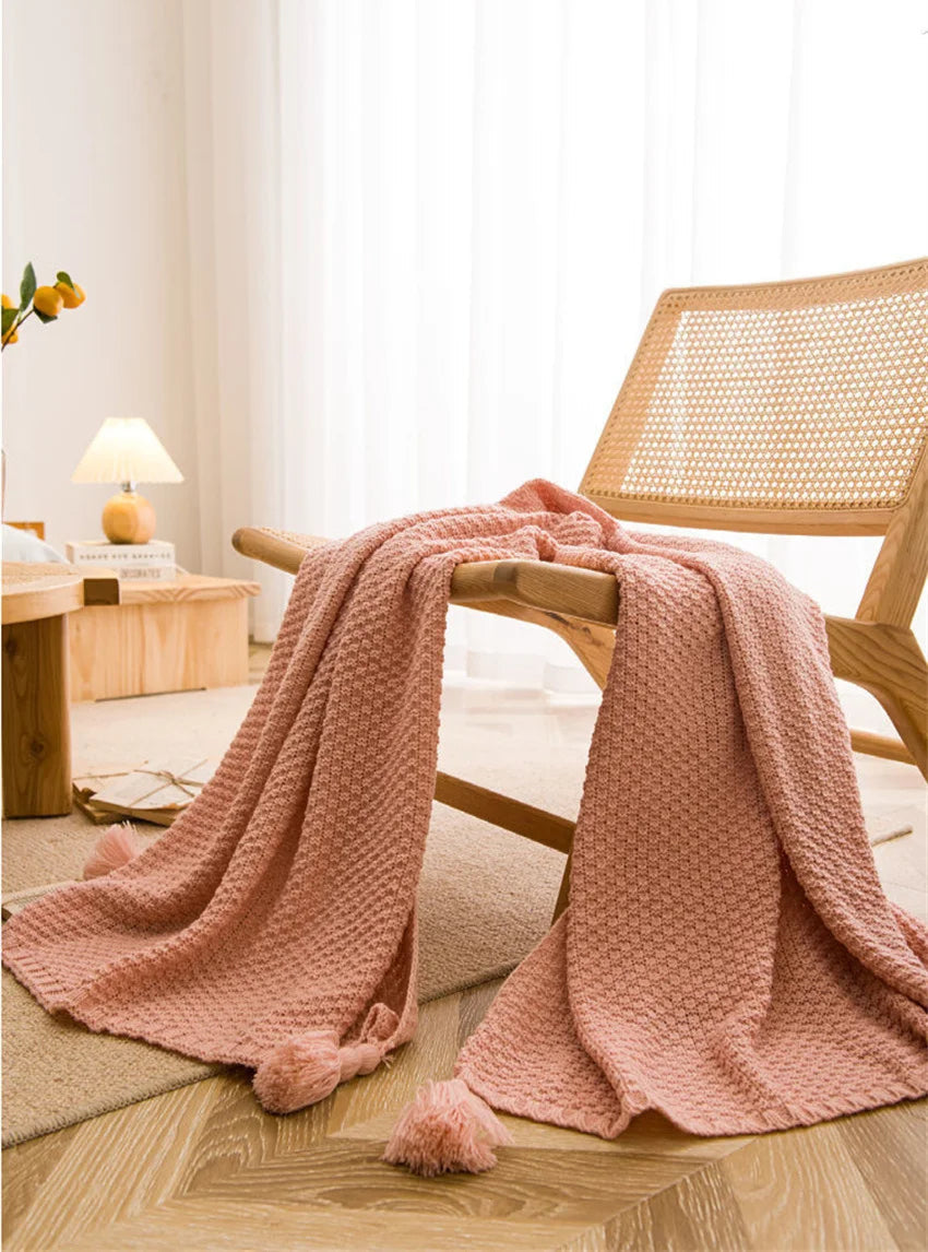Cocoon Waffle Throw