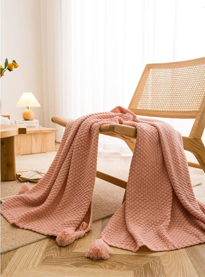 Cocoon Waffle Throw