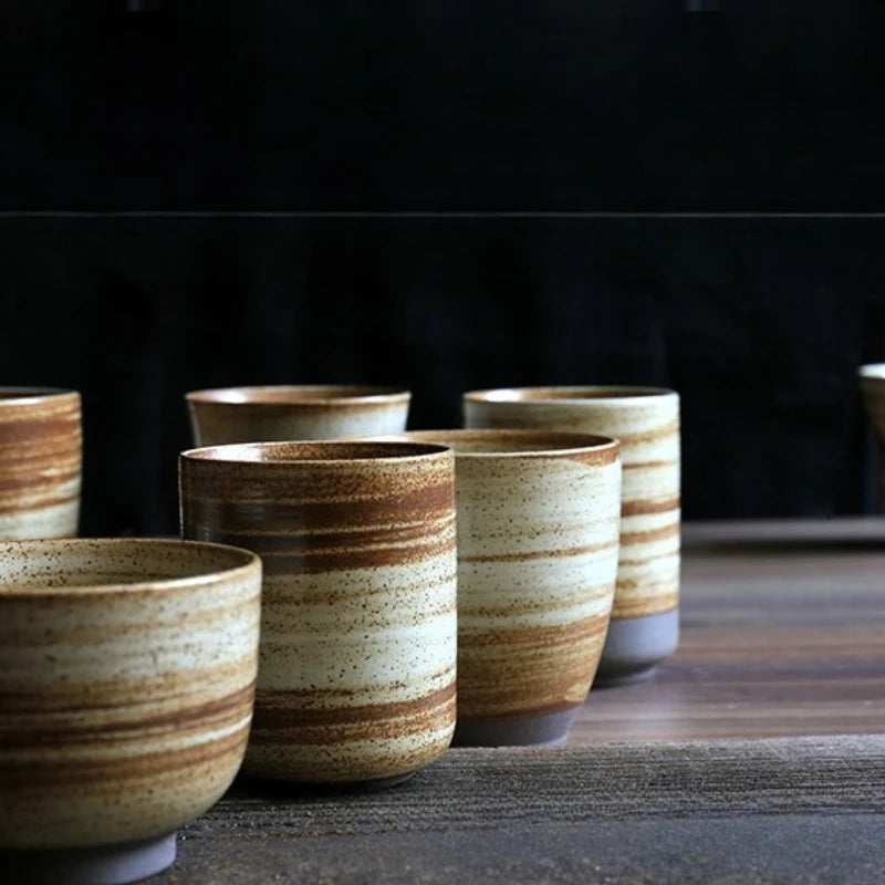 Hand-Thrown Stoneware Cup