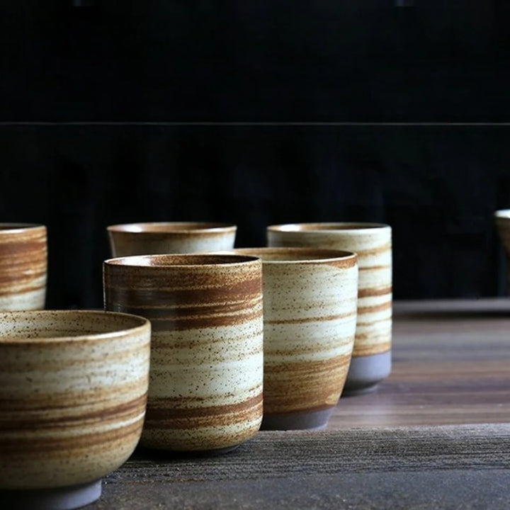 Hand-Thrown Stoneware Cup