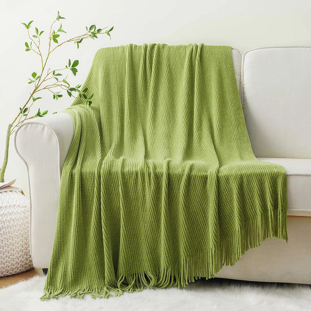 Channel Chenille Throw
