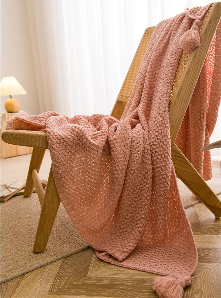 Cocoon Waffle Throw