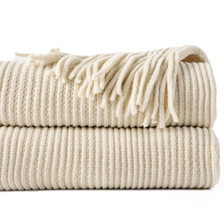 Channel Chenille Throw