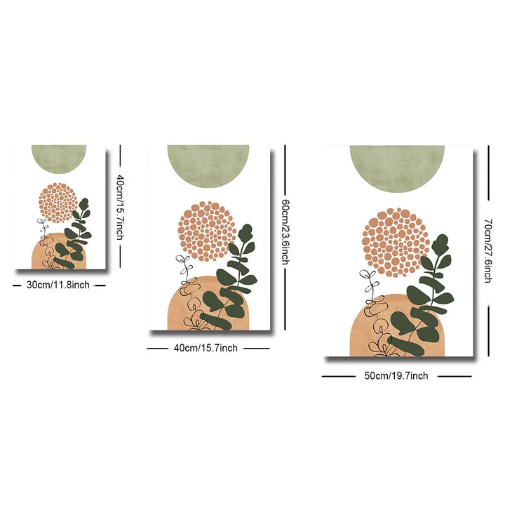 Terracotta Garden Print Set