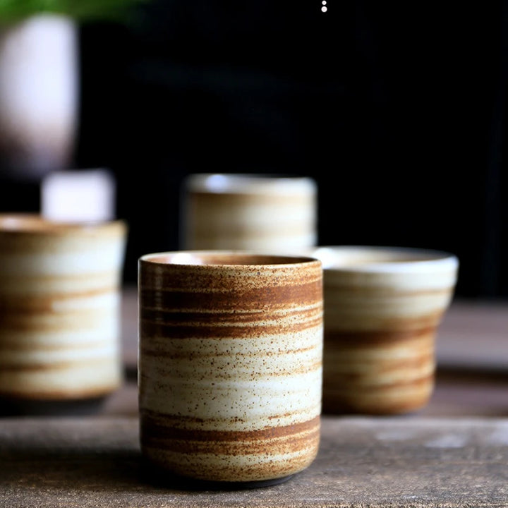 Hand-Thrown Stoneware Cup