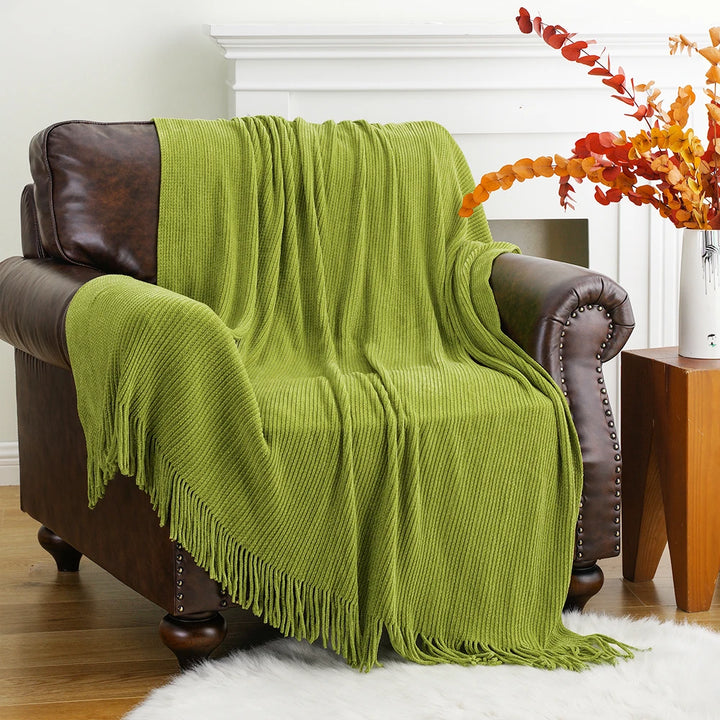 Channel Chenille Throw