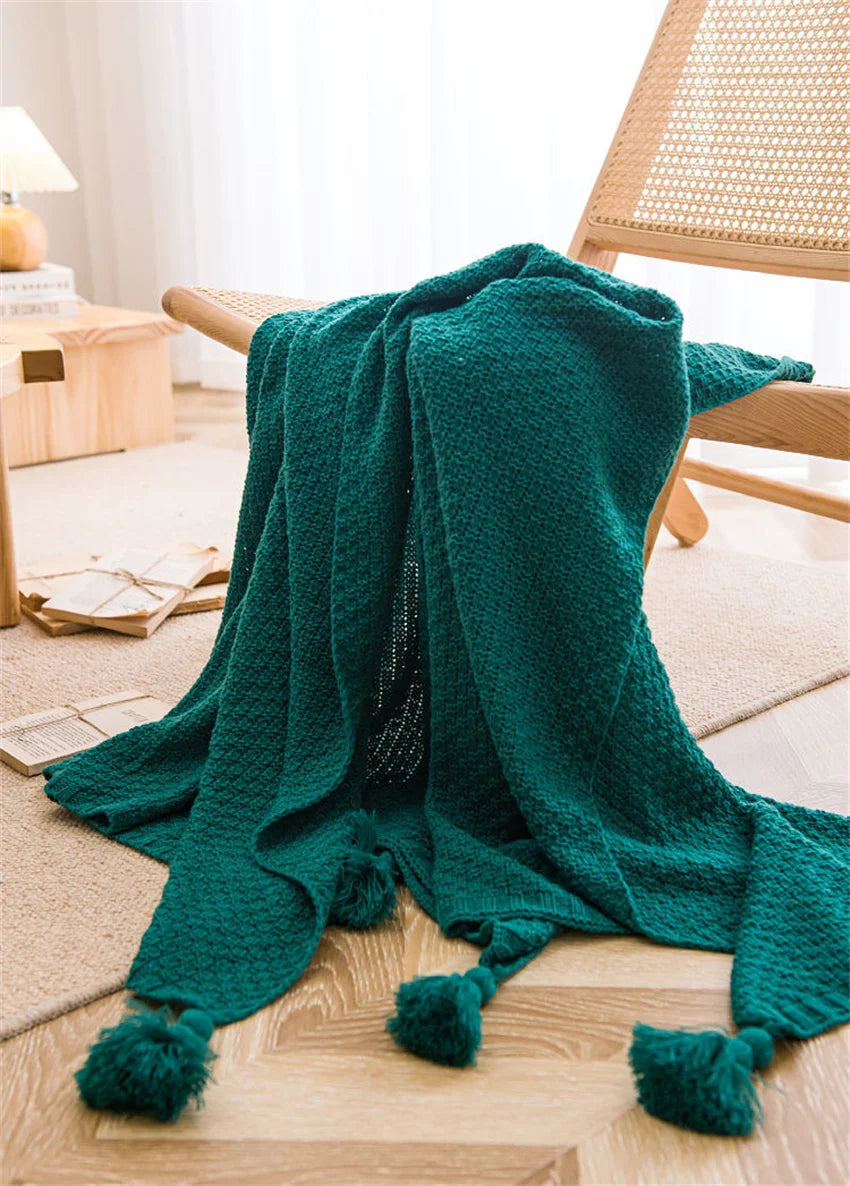Cocoon Waffle Throw