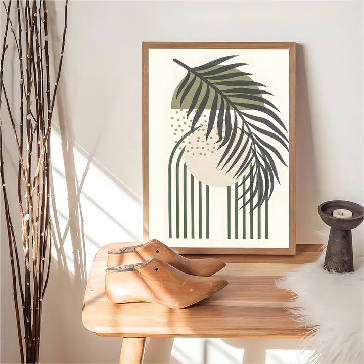 Verdant Forms Modern Botanical