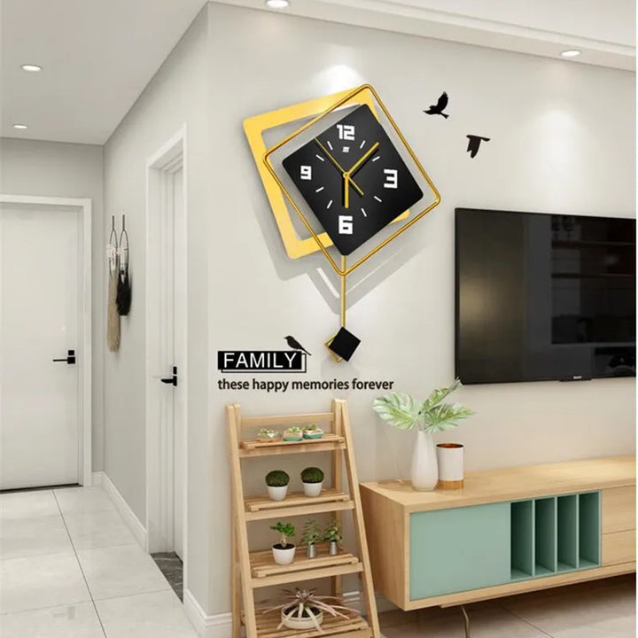 Aurum Swing Wall Clock