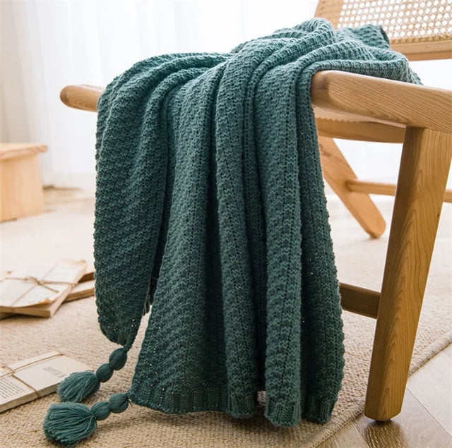 Cocoon Waffle Throw