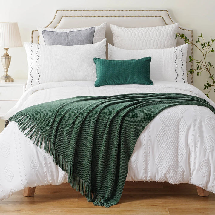 Channel Chenille Throw