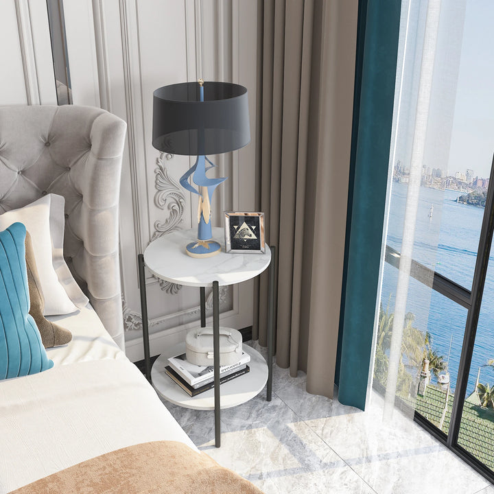 Capri Marble Side Table