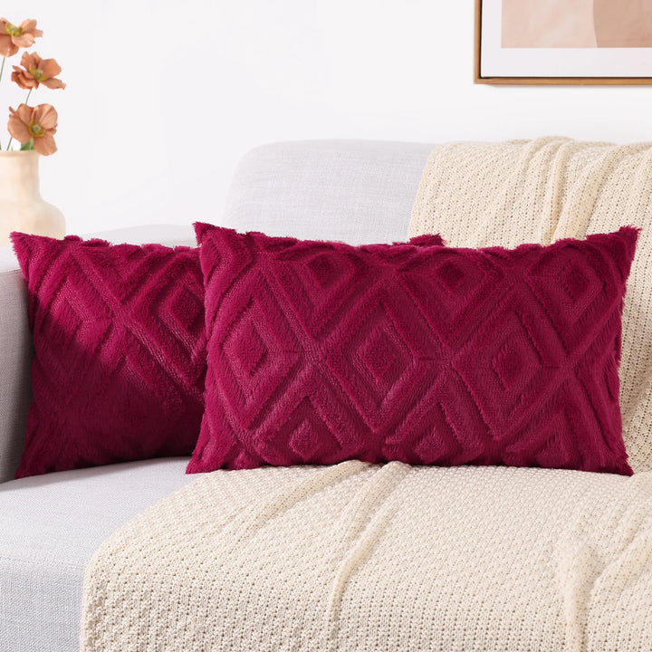 Velura Diamond Knit Cushion Cover