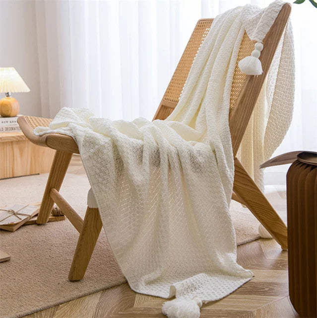 Cocoon Waffle Throw