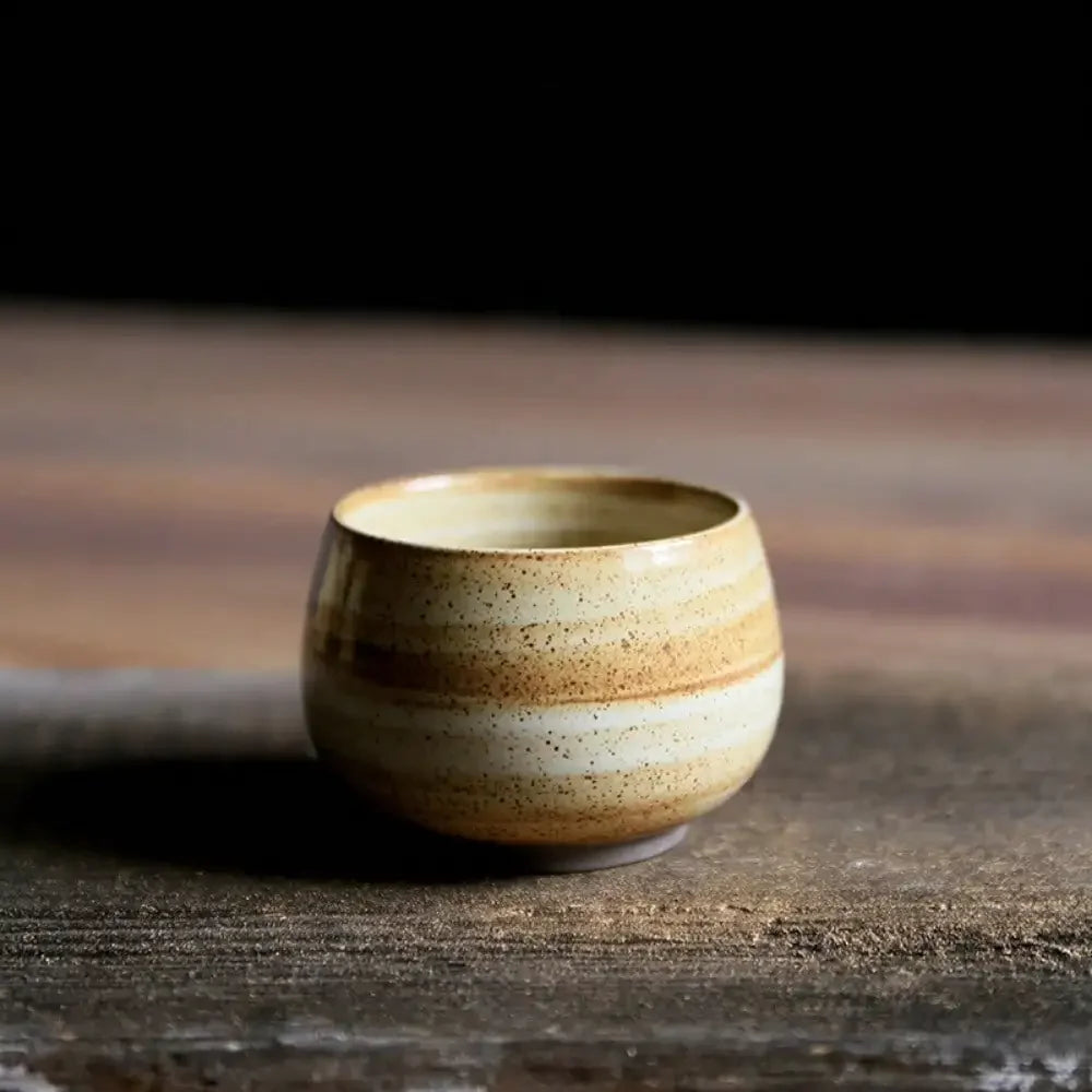 Hand-Thrown Stoneware Cup