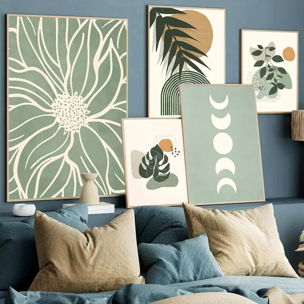 Verdant Muse Abstract