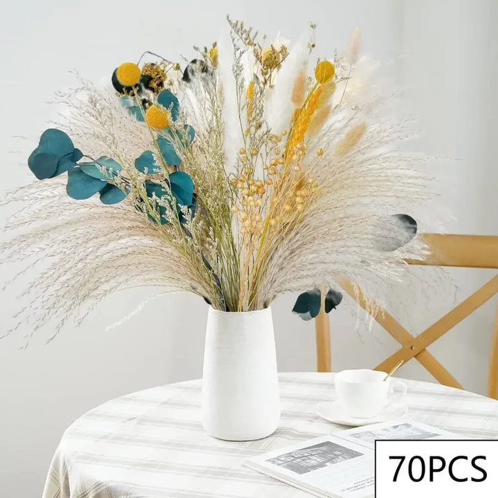 Pampas & Eucalyptus Dried Bouquet