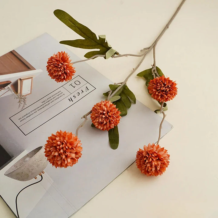 Autumn Pom Chrysanthemum Spray