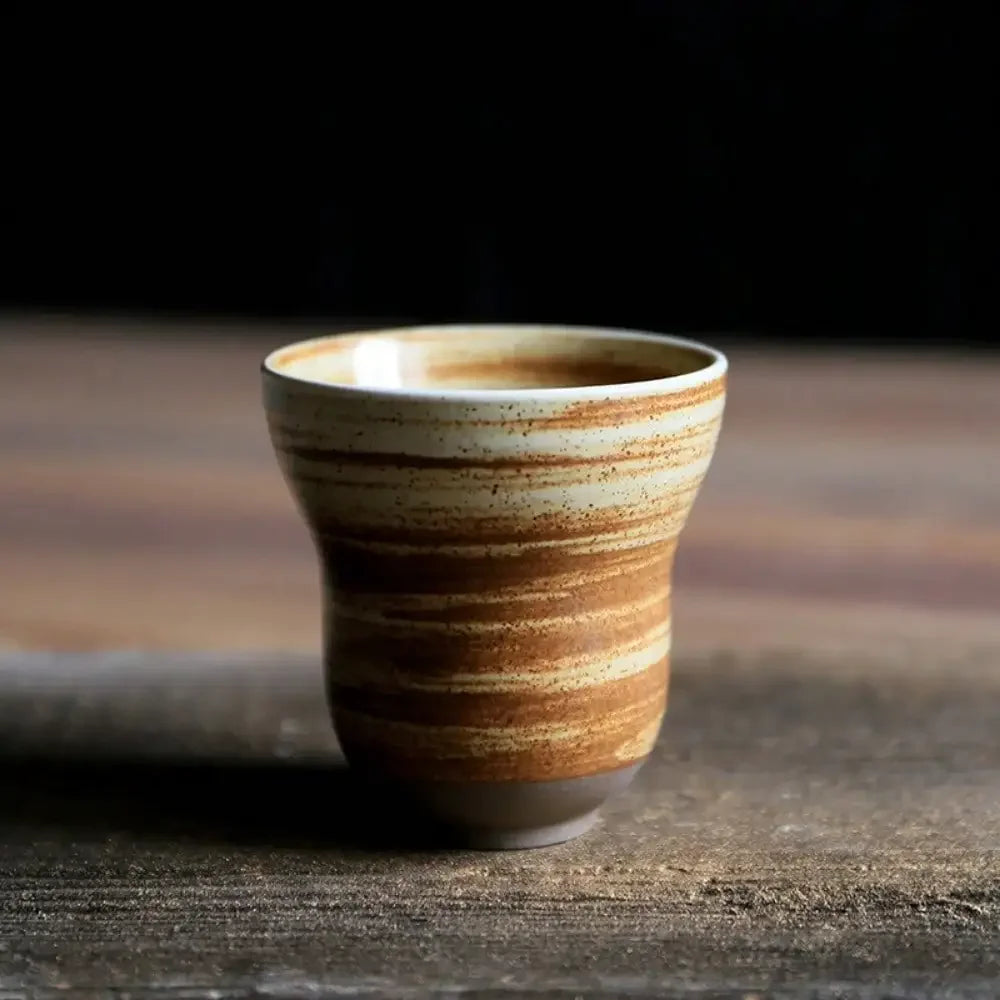 Hand-Thrown Stoneware Cup