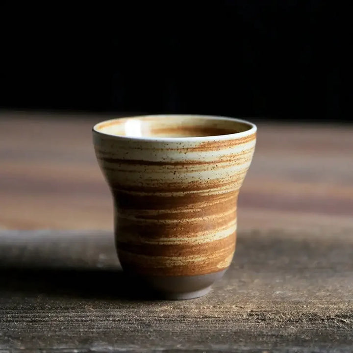 Hand-Thrown Stoneware Cup