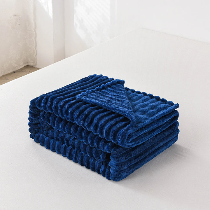 Ripple Plush Throw