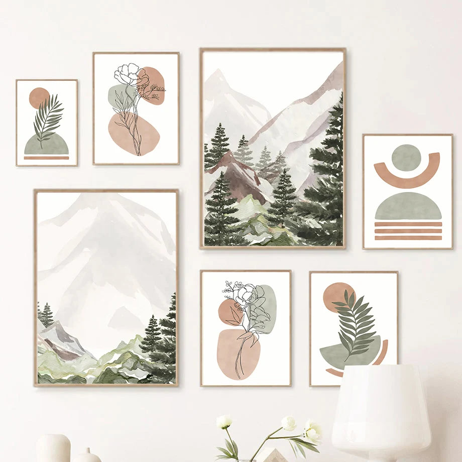 Earth Tones Abstract