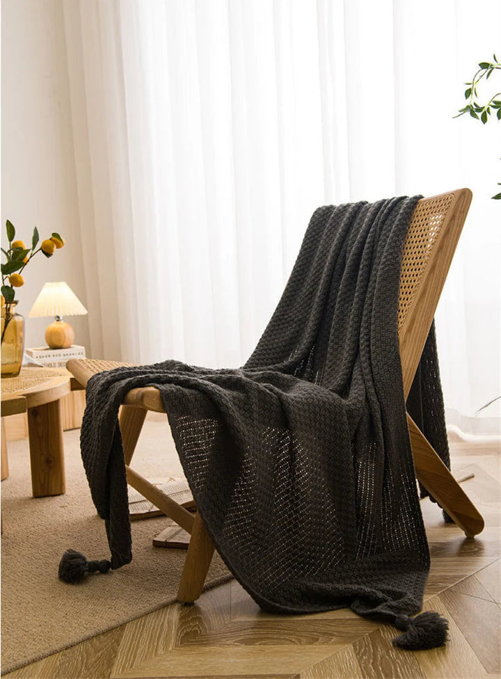 Cocoon Waffle Throw