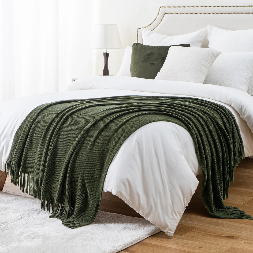 Channel Chenille Throw
