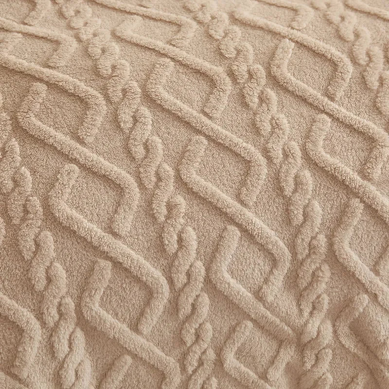 Lattice Plush Throw