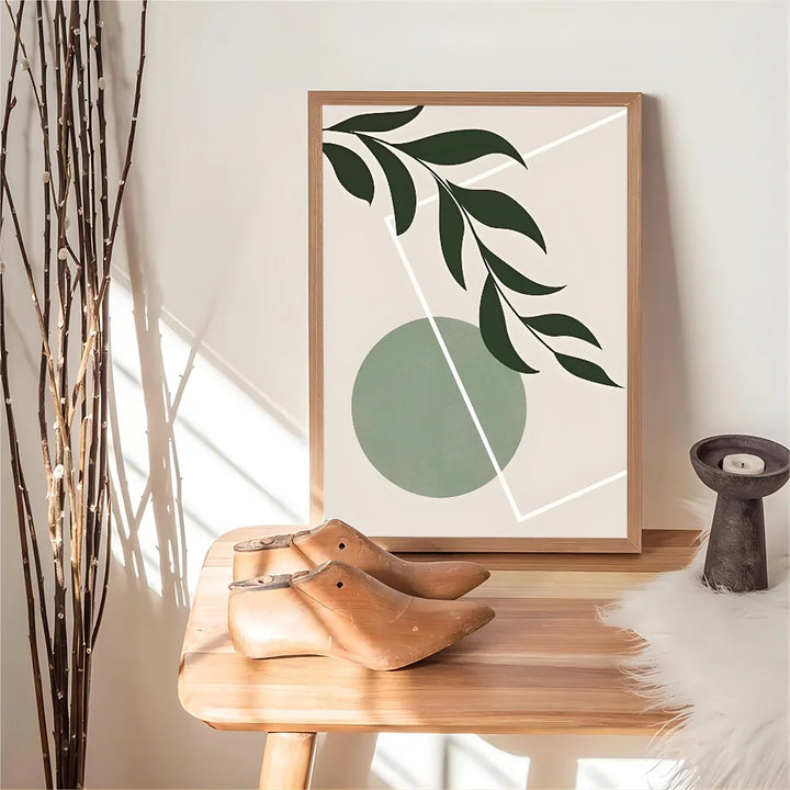 Verdant Forms Modern Botanical