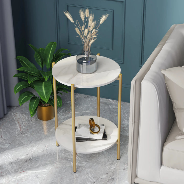 Capri Marble Side Table