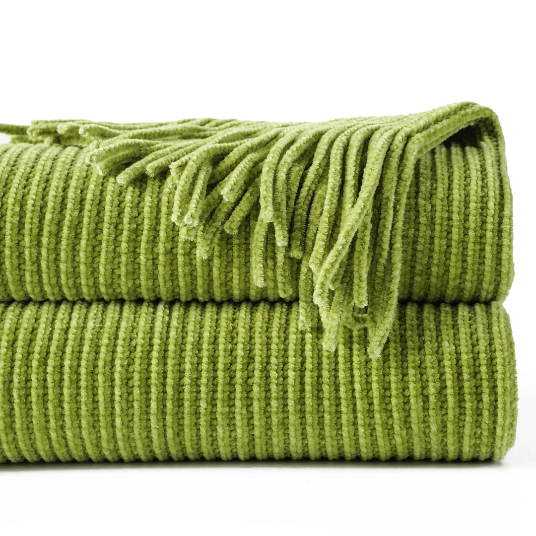 Channel Chenille Throw
