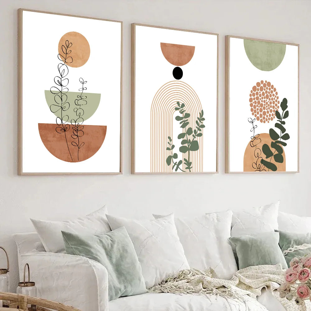 Terracotta Garden Print Set