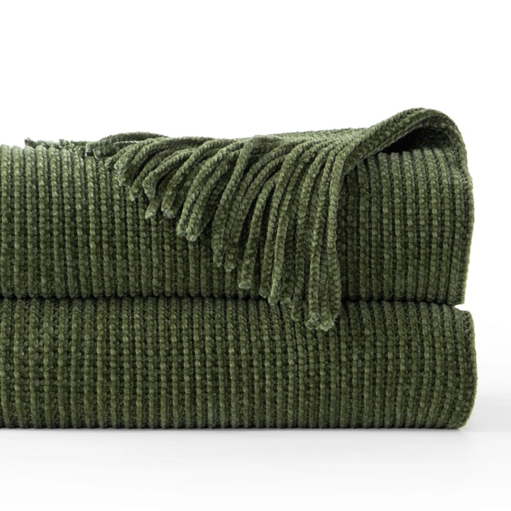 Channel Chenille Throw