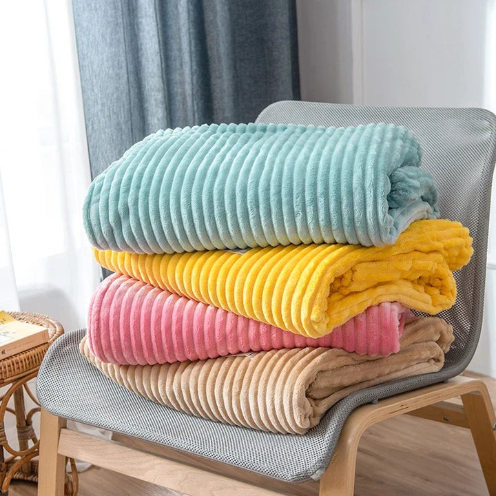 Ridge Flannel Throw