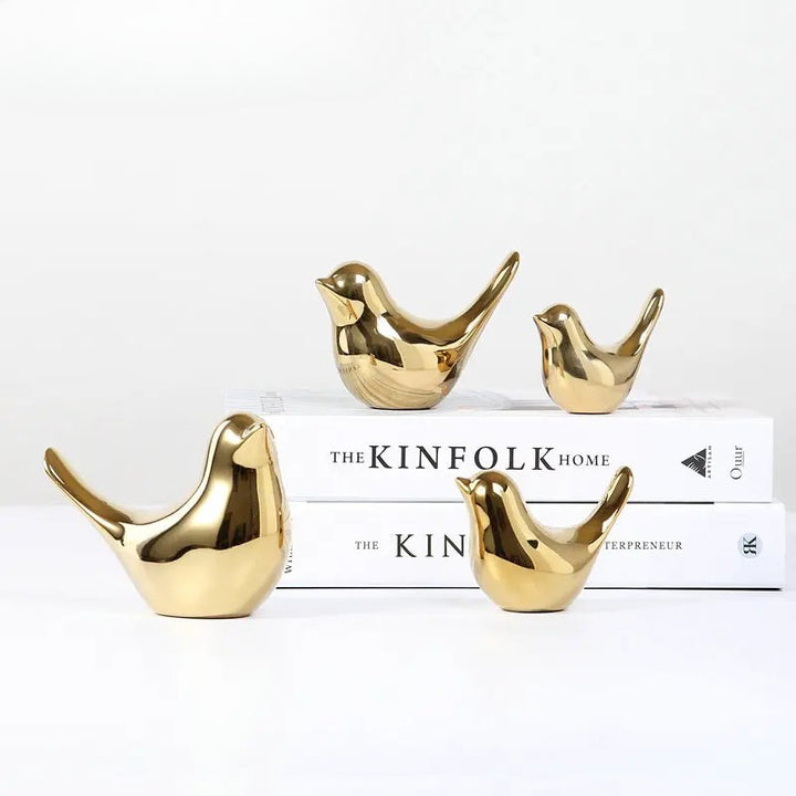 The Aurielle Gold Birds